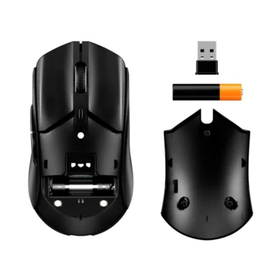 souris gamer HyperX Pulsefire Haste 2 Core Wireless vue de côté