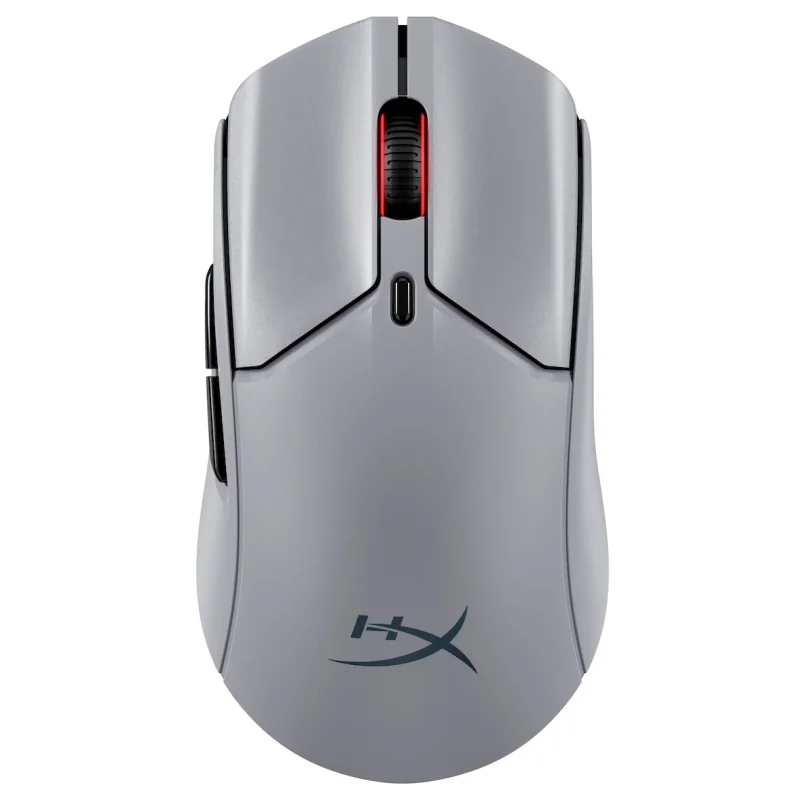 souris-gamer-hyperx-pulsefire-haste-2-pro-4k-wireless-vue-de-face souris HyperX Pulsefire Haste 2 Pro 4K vue de face