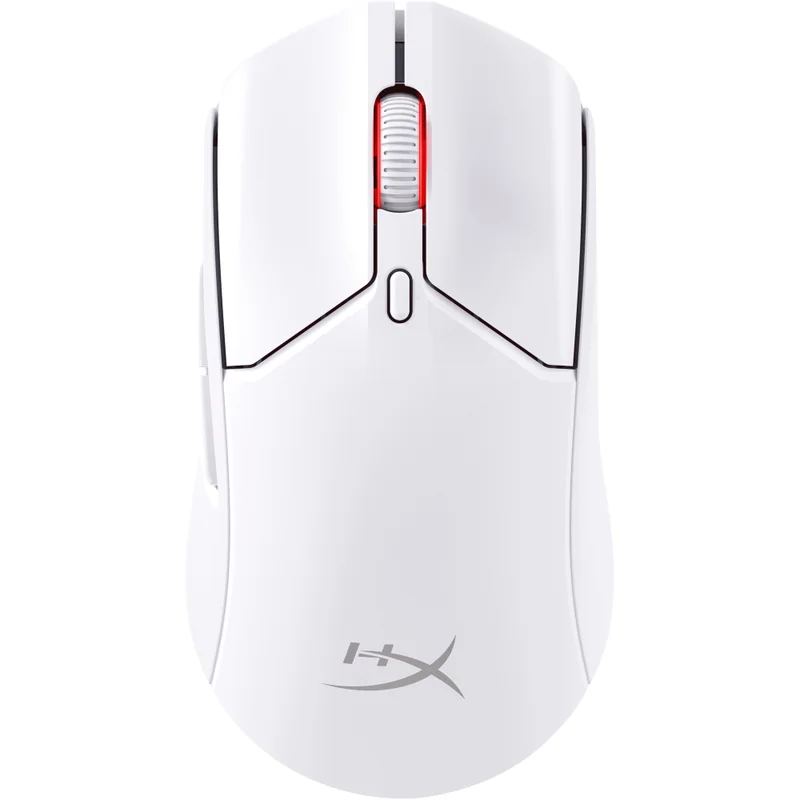souris-gamer-hyperx-pulsefire-haste-2-wireless-blanc-vue-de-face souris HyperX Pulsefire Haste 2 Wireless vue de face