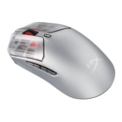 souris gamer HyperX Pulsefire Haste 2 Wireless vue de côté
