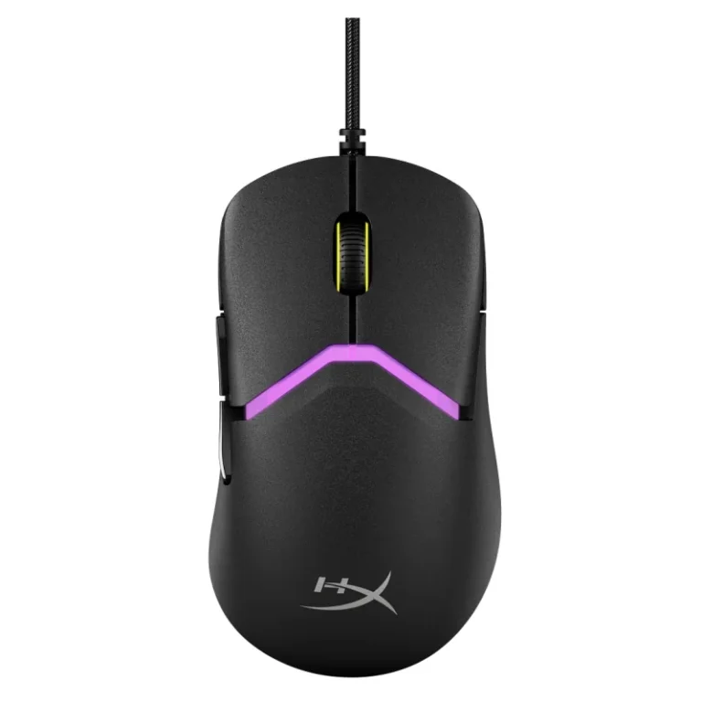 souris gamer HyperX Pulsefire Saga vue de face