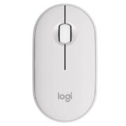 Souris Logitech Pebble 2 M350s Bluetooth Blanc
