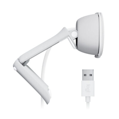 Webcam LOGITECH Brio 100 FHD Blanc – Image 3