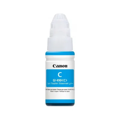 Bouteille d'encre Originale CANON GI 490 C - CYAN – Image 2