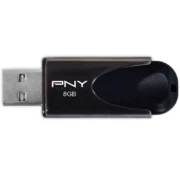 CLE USB 2.0 PNY Attache 8Go Noir – Image 2