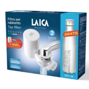 Filtre Pour Robinet LAICA Blanc + Bouteille – Image 3