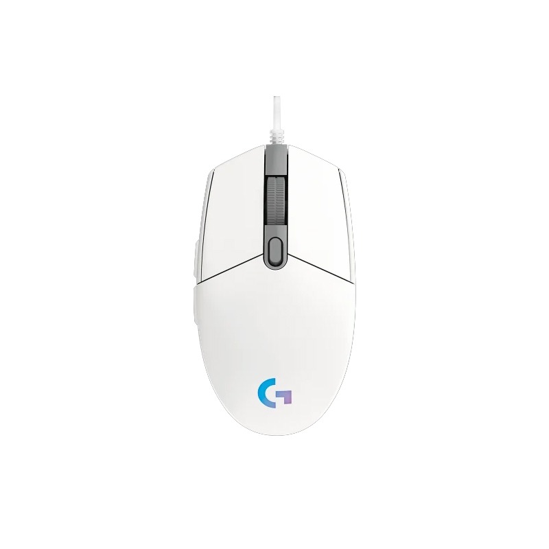 souris-gamer-filaire-logitech-g102-blanc-1 Souris Gaming LOGITECH G102 LIGHTSYNC Blanc – Image 1