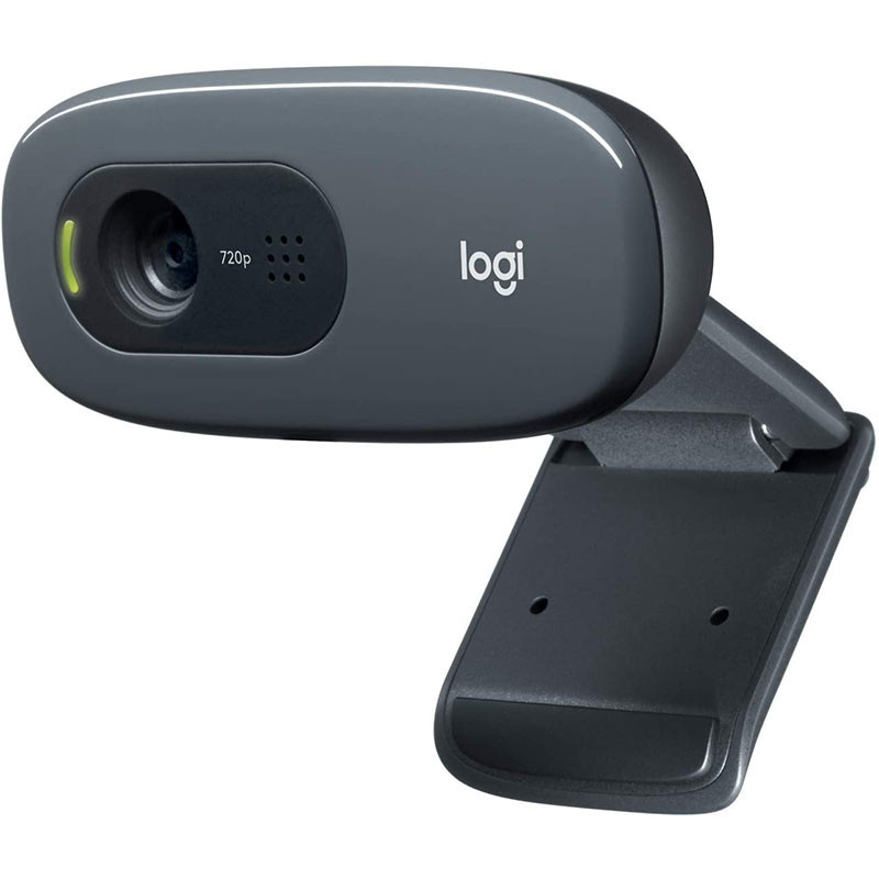 webcam-avec-micro-logitech-c270-hd-noir Webcam LOGITECH C270 HD – Image 1