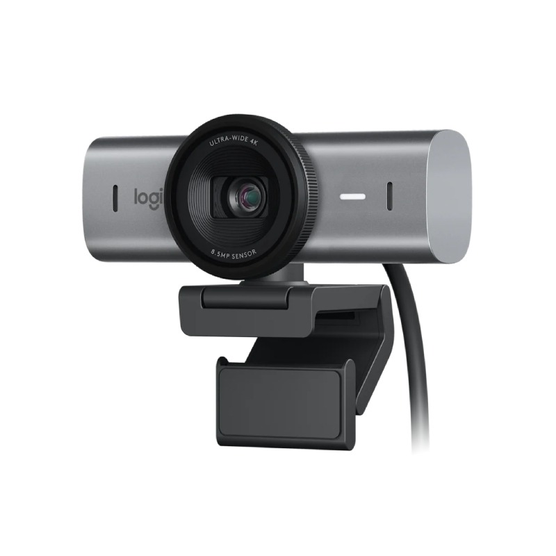 webcam-logitech-mx-brio-4k-uhd-pale-graphite Webcam LOGITECH MX Brio 4K Ultra HD Graphite – Image 1