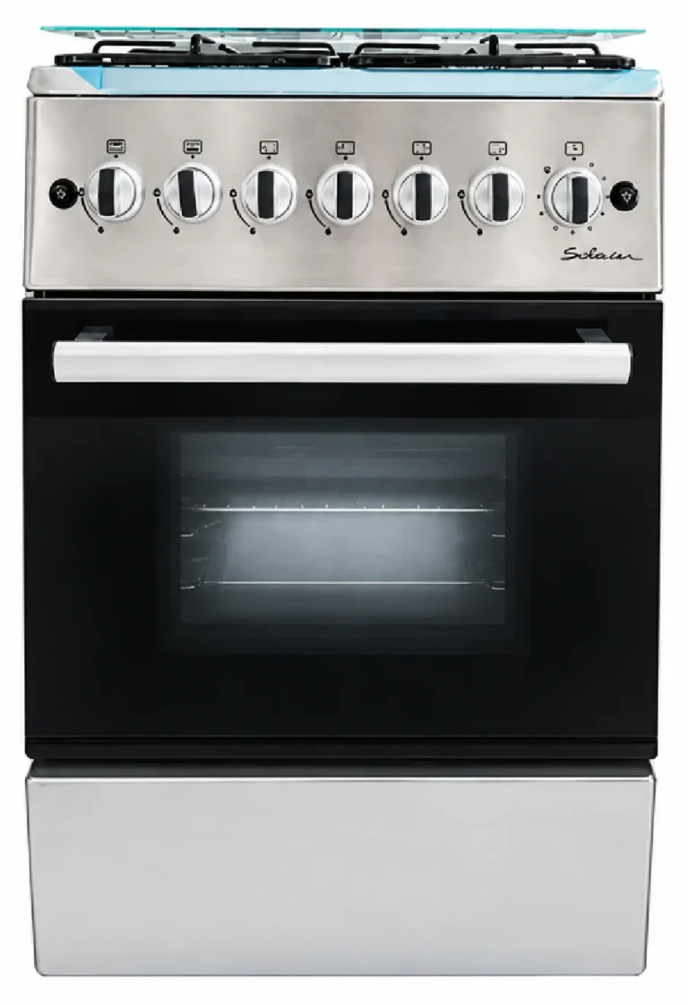 Cuisinière-à-Gaz -SOTACER-F6B40G2I-60cm-Silver
